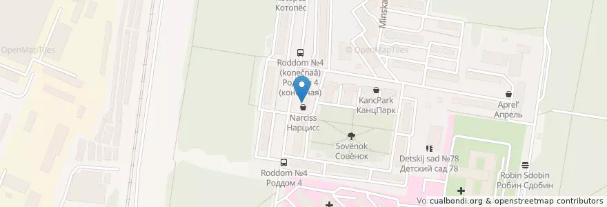 Mapa de ubicacion de Фармакор en Rusia, Distrito Federal Central, Óblast De Vorónezh, Городской Округ Воронеж.