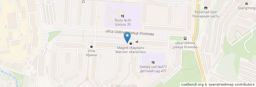 Mapa de ubicacion de Солнечное здоровье en Russie, District Fédéral De La Volga, Oblast De Nijni Novgorod, Городской Округ Нижний Новгород.