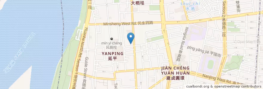Mapa de ubicacion de 章愛家 en Taiwan, Nuova Taipei, Taipei.