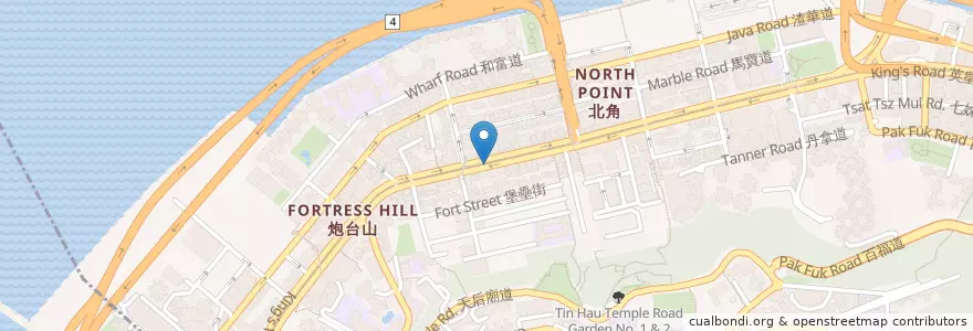Mapa de ubicacion de 大眾銀行(香港) Public Bank (Hong Kong) en چین, گوانگ‌دونگ, هنگ‌کنگ, جزیره هنگ کنگ, 新界 New Territories, 東區 Eastern District.