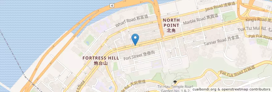Mapa de ubicacion de 華懋交易廣場二期 en 中国, 广东省, 香港, 香港島, 新界, 東區.