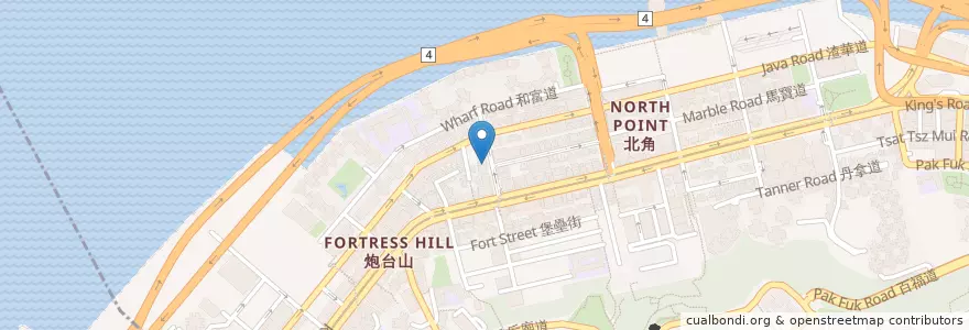 Mapa de ubicacion de 八方雲集 en Çin, Guangdong, Hong Kong, Hong Kong Adası, Yeni Bölgeler, 東區 Eastern District.