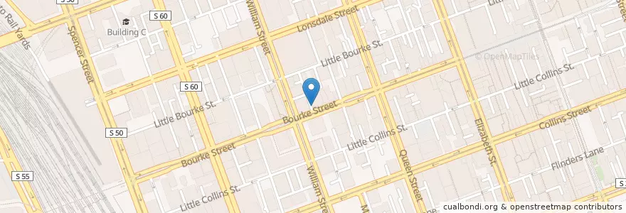 Mapa de ubicacion de nab en Австралия, Виктория, City Of Melbourne.