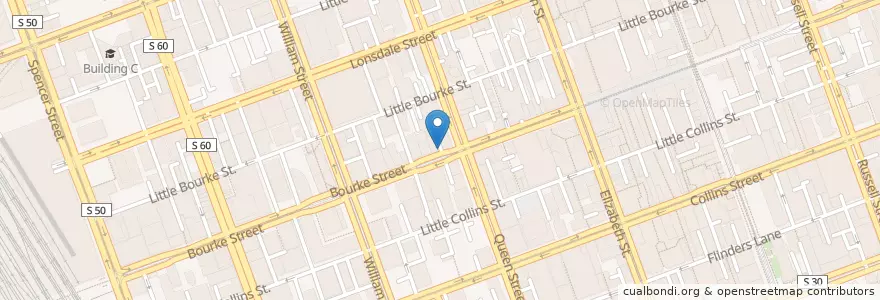 Mapa de ubicacion de rediATM en Austrália, Victoria, City Of Melbourne.