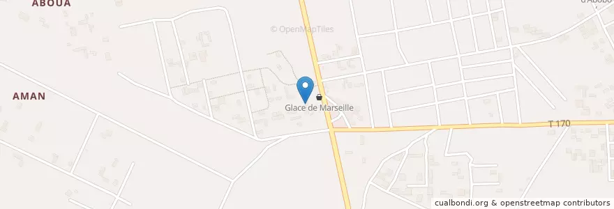 Mapa de ubicacion de Maquis Etoile en Costa Do Marfim, Abidjan, Abobo.