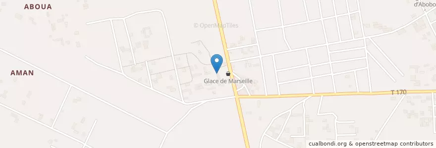 Mapa de ubicacion de Restaurant Bon Choix en ساحل العاج, أبيدجان, أبوبو.