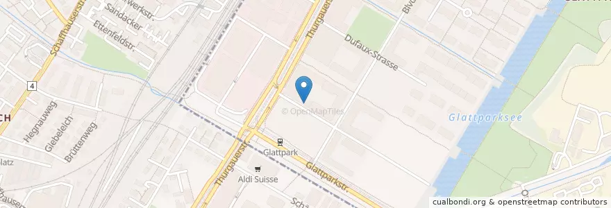 Mapa de ubicacion de Wright Place en Schweiz/Suisse/Svizzera/Svizra, Zürich, Bezirk Zürich, Zürich, Opfikon.