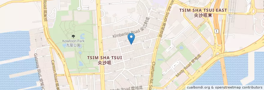 Mapa de ubicacion de 龍成大藥局 en 中国, 广东省, 香港, 九龍, 新界, 油尖旺區.