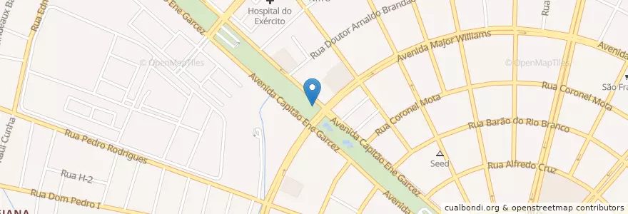 Mapa de ubicacion de Meu Cantinho en البَرَازِيل, المنطقة الشمالية, رورايما, Região Geográfica Intermediária De Boa Vista, Microrregião De Boa Vista, بوا فيستا.