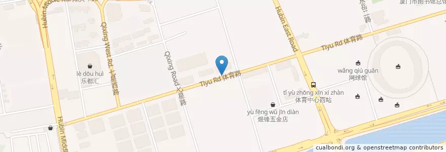 Mapa de ubicacion de 顺承大厦站 en Chine, Fujian, District De Siming.