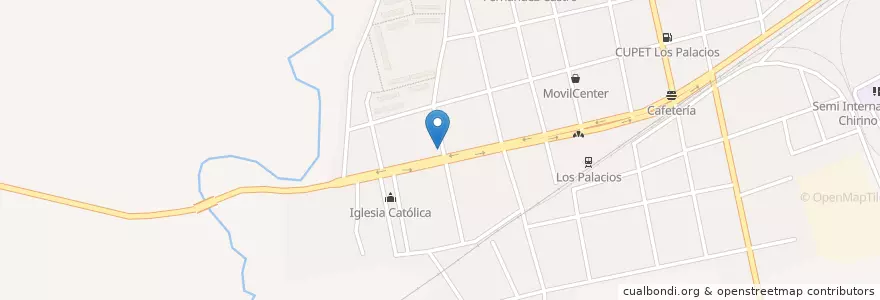 Mapa de ubicacion de La tortilla en 쿠바, Pinar Del Río, Los Palacios.