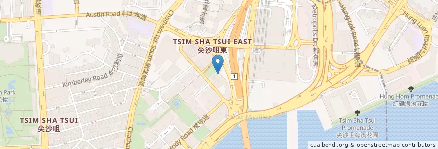 Mapa de ubicacion de Fbt Visa agency en Cina, Guangdong, Hong Kong, Kowloon, Nuovi Territori, 油尖旺區 Yau Tsim Mong District.