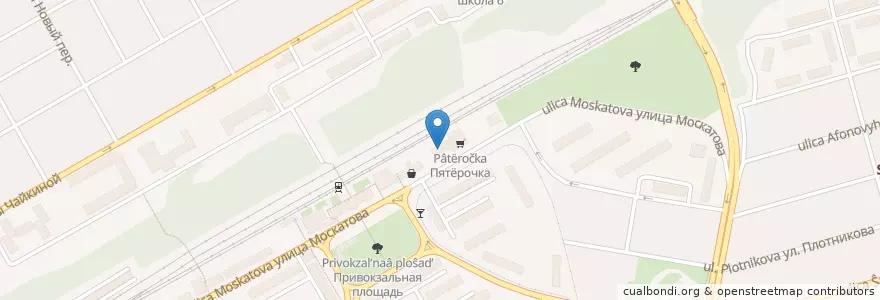 Mapa de ubicacion de Отделение связи №347928 en ロシア, 南部連邦管区, ロストフ州, Городской Округ Таганрог.
