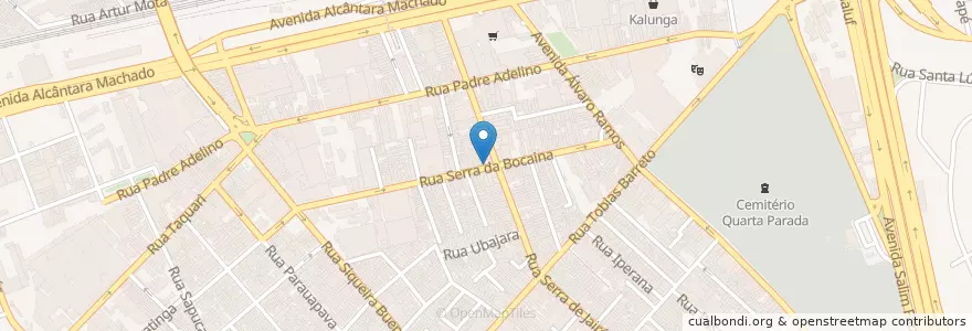 Mapa de ubicacion de Cefran en Brezilya, Güneydoğu Bölgesi, Сан Паулу, Região Geográfica Intermediária De São Paulo, Região Metropolitana De São Paulo, Região Imediata De São Paulo, Сан Паулу.