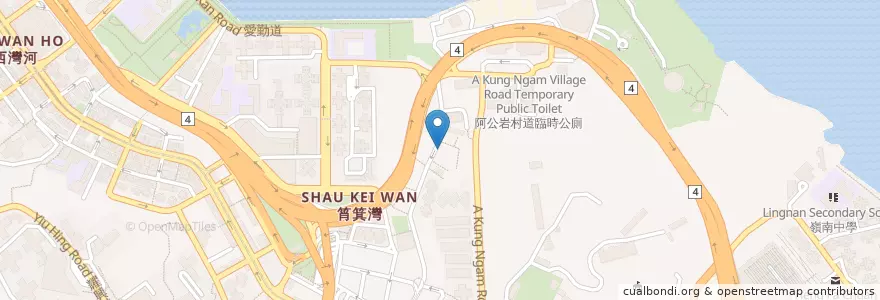 Mapa de ubicacion de 珍意泰國菜館 Chun Yee Thai Restaurant en چین, گوانگ‌دونگ, هنگ‌کنگ, جزیره هنگ کنگ, 新界 New Territories, 東區 Eastern District.