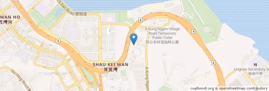 Mapa de ubicacion de 峰G館 en 中国, 广东省, 香港 Hong Kong, 香港島 Hong Kong Island, 新界 New Territories, 東區 Eastern District.