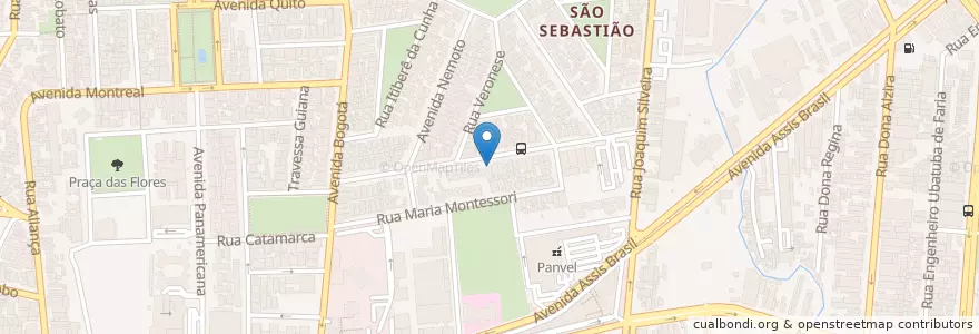 Mapa de ubicacion de Centro Clínico Cirúrgico Veterinário en Brasil, Região Sul, Rio Grande Do Sul, Região Metropolitana De Porto Alegre, Região Geográfica Intermediária De Porto Alegre, Região Geográfica Imediata De Porto Alegre, Porto Alegre.