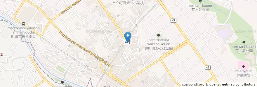 Mapa de ubicacion de マツモトキヨシ 町田東口店 en Jepun, 東京都, 町田市.