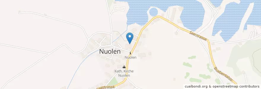 Mapa de ubicacion de Kantonsschule Nuolen en Schweiz/Suisse/Svizzera/Svizra, Schwyz, March, Wangen (Sz).