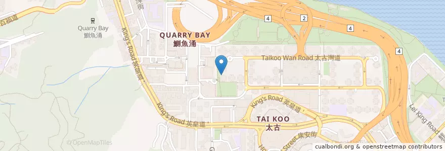 Mapa de ubicacion de Eiffel Bistro en 中国, 广东省, 香港 Hong Kong, 香港島 Hong Kong Island, 新界 New Territories, 東區 Eastern District.