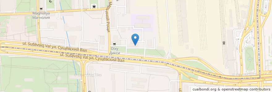Mapa de ubicacion de Сбербанк en 俄罗斯/俄羅斯, Центральный Федеральный Округ, Москва, Северо-Восточный Административный Округ, Район Марьина Роща.