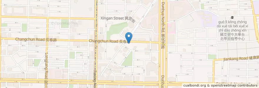 Mapa de ubicacion de 慶陳雞 en 타이완, 신베이 시, 타이베이시, 쑹산 구.