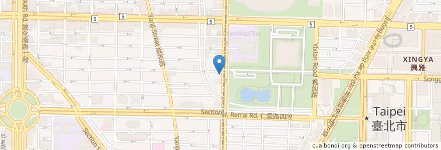 Mapa de ubicacion de Doutor Coffee Shop en تايوان, تايبيه الجديدة, تايبيه, 大安區.
