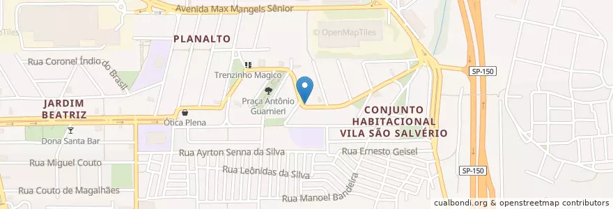 Mapa de ubicacion de Campanella Pizza Bar en Brasil, Região Sudeste, São Paulo, Região Geográfica Intermediária De São Paulo, Região Metropolitana De São Paulo, Região Imediata De São Paulo, São Bernardo Do Campo.