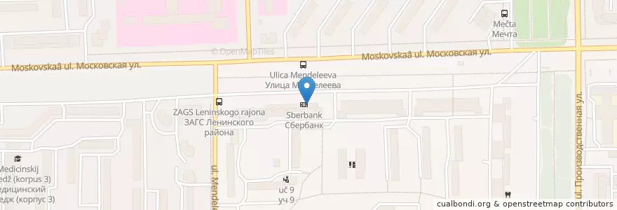 Mapa de ubicacion de Почтовое отделение №48 en Russie, District Fédéral De La Volga, Oblast De Kirov, Городской Округ Киров.