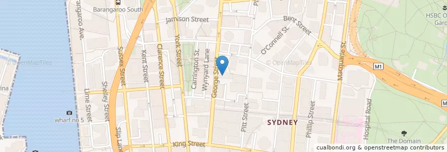 Mapa de ubicacion de Ivy en Австралия, Новый Южный Уэльс, Council Of The City Of Sydney, Sydney.