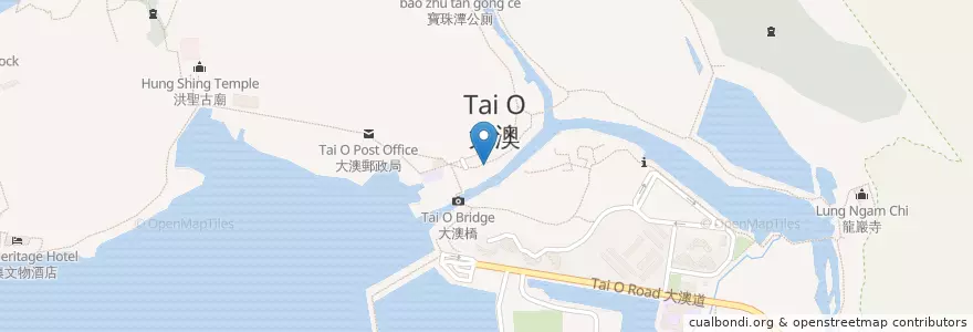 Mapa de ubicacion de 永生冰室 en China, Hong Kong, Guangdong, New Territories, Islands District.
