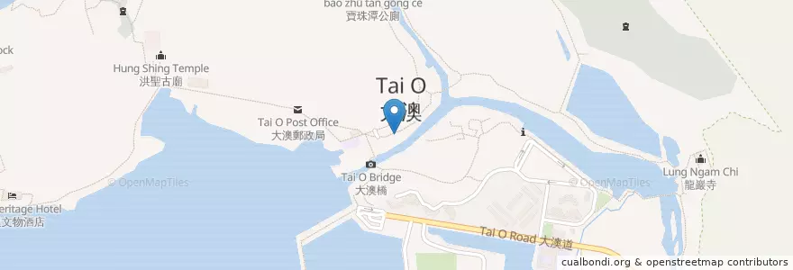 Mapa de ubicacion de 蓮香酒家 Lin Heung Restaurant en China, Hong Kong, Cantão, Novos Territórios, 離島區 Islands District.