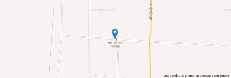 Mapa de ubicacion de 美而美 en 中国, 江苏省, 苏州市, 吴江区, 松陵街道.