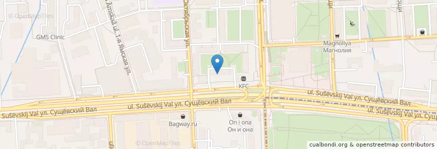 Mapa de ubicacion de Интерпрогрессбанк en Rusia, Центральный Федеральный Округ, Москва, Северо-Восточный Административный Округ, Район Марьина Роща.
