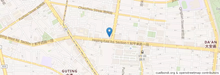Mapa de ubicacion de 三暉幼兒園 en Taiwan, Nuova Taipei, Taipei.
