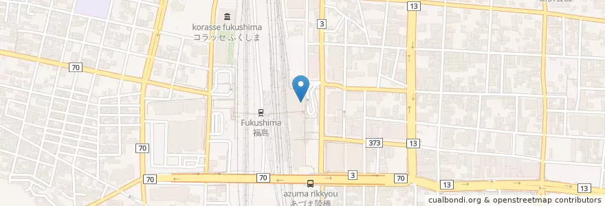 Mapa de ubicacion de LOTTERIA en Japan, Präfektur Fukushima, Fukushima.