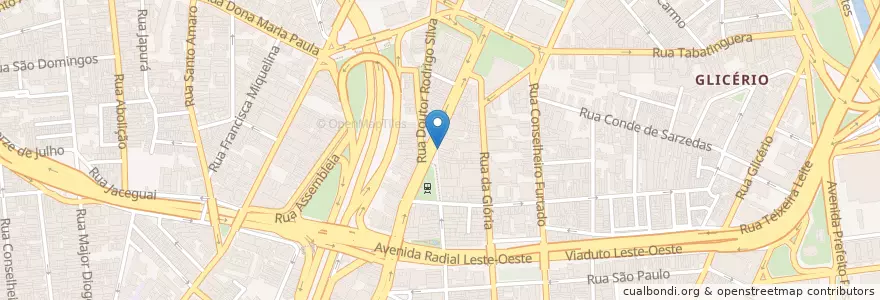 Mapa de ubicacion de Sukiya Restaurante en البَرَازِيل, المنطقة الجنوبية الشرقية, ساو باولو, Região Geográfica Intermediária De São Paulo, Região Metropolitana De São Paulo, Região Imediata De São Paulo, ساو باولو.