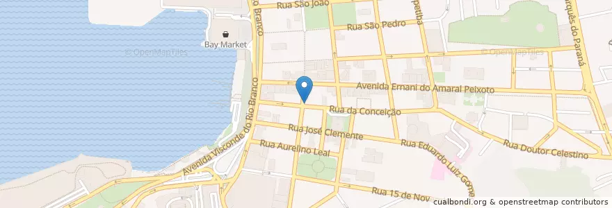 Mapa de ubicacion de BV Financeira en Бразилия, Юго-Восточный Регион, Рио-Де-Жанейро, Região Geográfica Intermediária Do Rio De Janeiro, Região Metropolitana Do Rio De Janeiro, Região Geográfica Imediata Do Rio De Janeiro, Niterói.