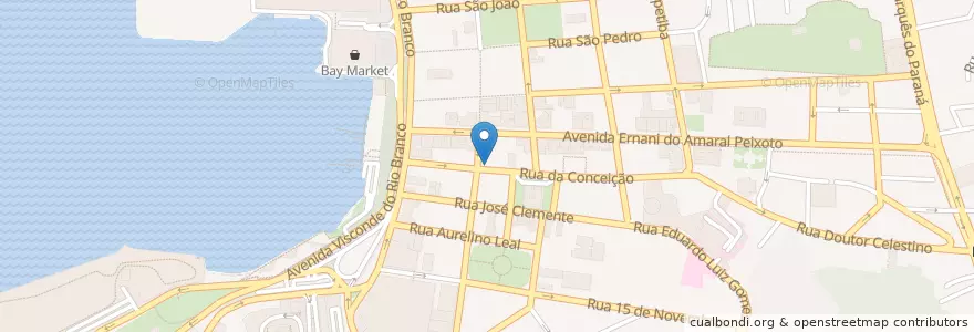 Mapa de ubicacion de Monteiro en Бразилия, Юго-Восточный Регион, Рио-Де-Жанейро, Região Geográfica Intermediária Do Rio De Janeiro, Região Metropolitana Do Rio De Janeiro, Região Geográfica Imediata Do Rio De Janeiro, Niterói.