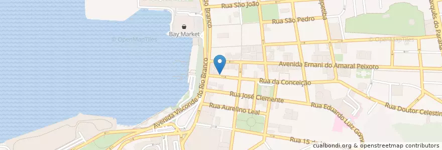Mapa de ubicacion de Bem Vindo en Brasilien, Südosten, Rio De Janeiro, Região Geográfica Intermediária Do Rio De Janeiro, Região Metropolitana Do Rio De Janeiro, Região Geográfica Imediata Do Rio De Janeiro, Niterói.