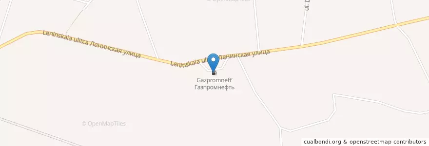 Mapa de ubicacion de Газпромнефть en Rusland, Federaal District Siberië, Кемеровская Область, Ижморский Муниципальный Округ.