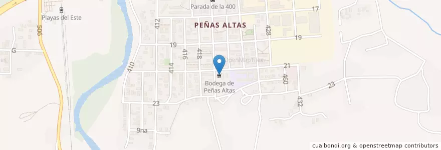 Mapa de ubicacion de Farmacia en 쿠바, La Habana, Habana Del Este.