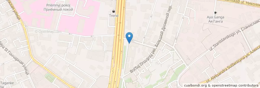 Mapa de ubicacion de Сoffeeshop Сompany en Rusia, Центральный Федеральный Округ, Москва, Центральный Административный Округ, Таганский Район.