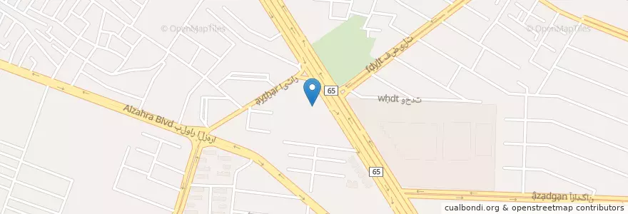 Mapa de ubicacion de کلینیک و درمانگاه شبانه روزی دکتر نیک اقبال en Irão, استان فارس, شهرستان شیراز, بخش مرکزی, شیراز.