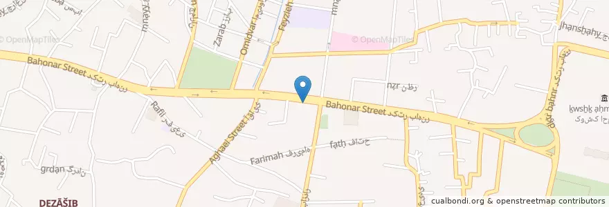 Mapa de ubicacion de دکتر خامسى en ایران, استان تهران, شهرستان شمیرانات, تهران, بخش رودبار قصران.