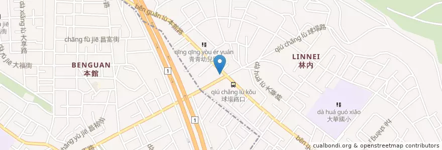 Mapa de ubicacion de 永和豆漿 en Tayvan, Kaohsiung.