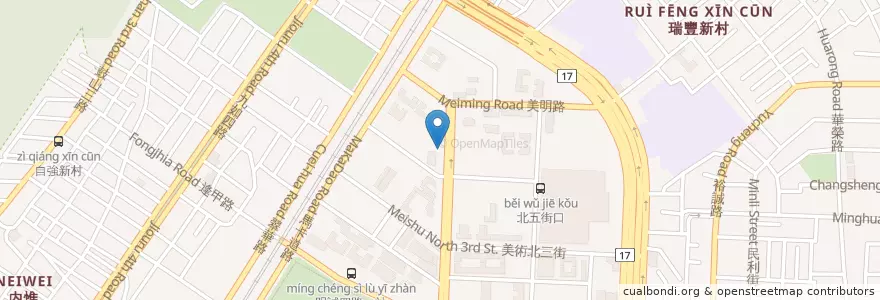 Mapa de ubicacion de 水岩 真料理 en Тайвань, Гаосюн, 鼓山區.