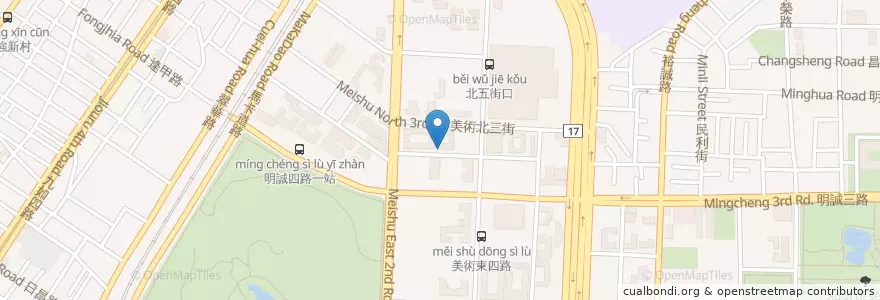 Mapa de ubicacion de 伴珈家 en Taiwán, Kaohsiung, 鼓山區.