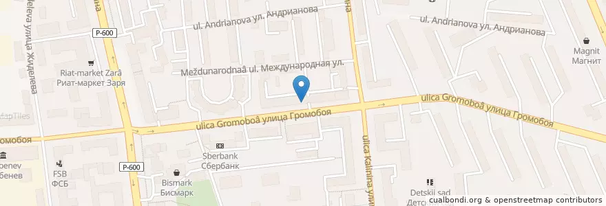 Mapa de ubicacion de Здоровье en Rusia, Distrito Federal Central, Óblast De Ivánovo, Ивановский Район, Городской Округ Иваново.