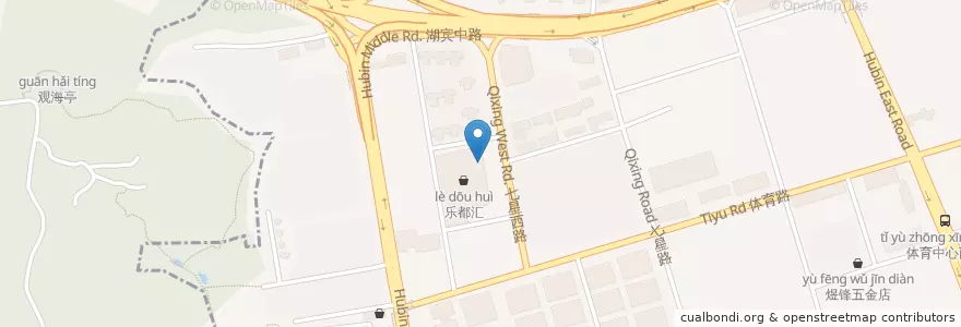 Mapa de ubicacion de PACIFIC COFFEE COMPANY en China, Fujian, 思明区.